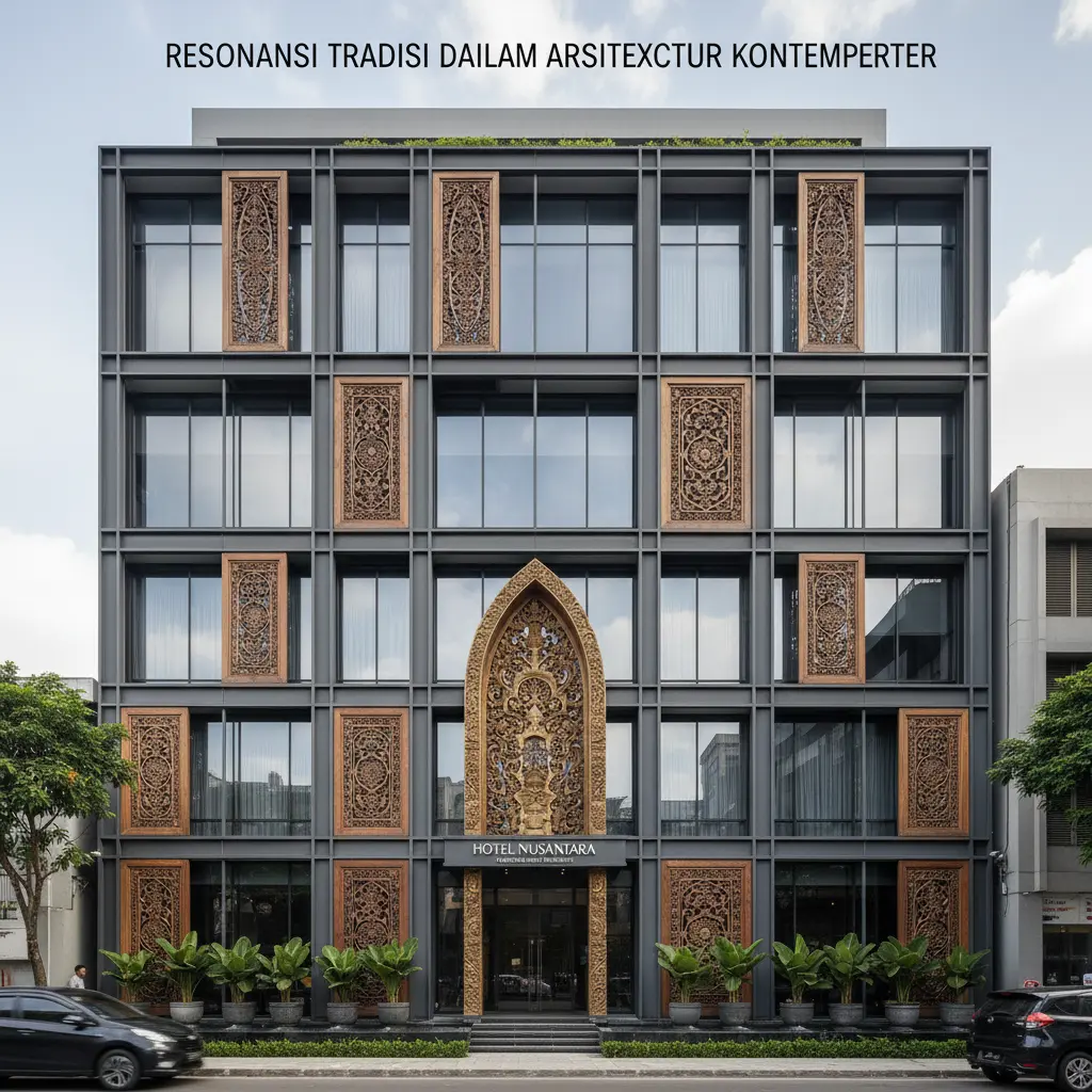Resonansi Tradisi dalam Arsitektur Kontemporer: Studi Kasus Integrasi Warisan Budaya pada Perhotelan Urban