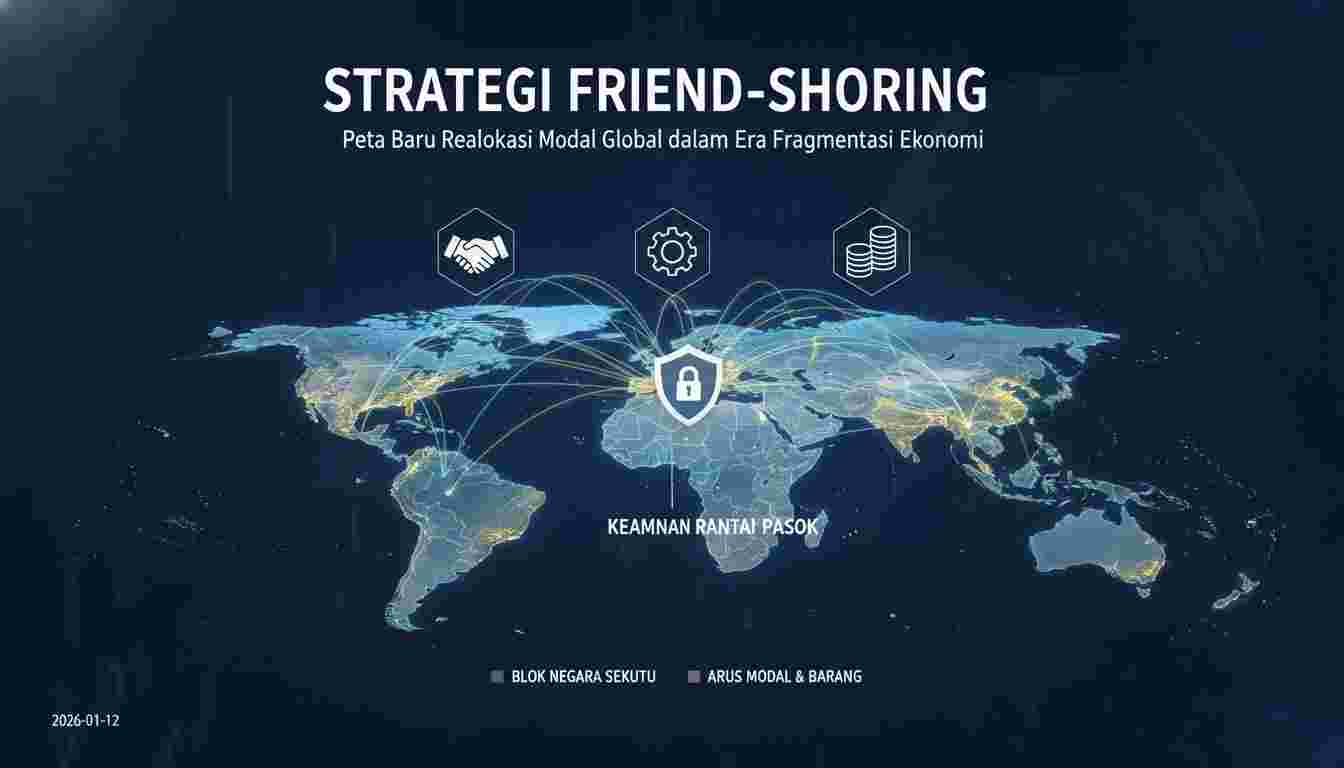 Strategi Friend-shoring: Peta Baru Realokasi Modal Global dalam Era Fragmentasi Ekonomi